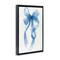 Stupell Industries Wispy Blue Bow Watercolor Floating Frame, design by LSR Design Studio